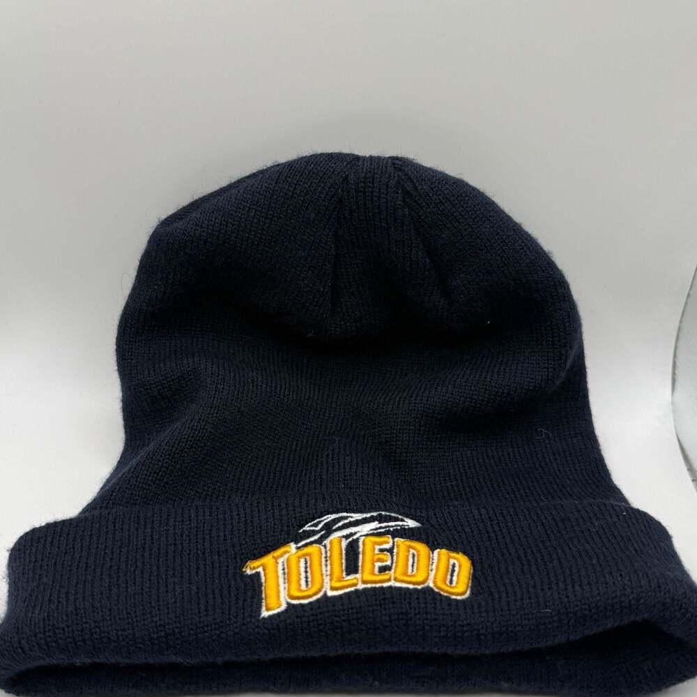 University of Toledo Rockets Navy Blue Cuffed Knit Beanie Hat